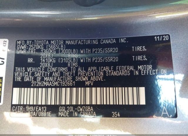 Used 2021 Lexus RX 350 full