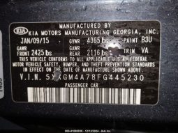 Used 2015 Kia Optima full