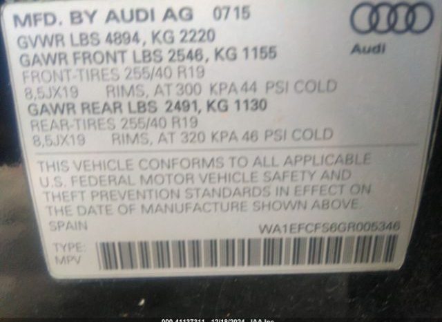 Used 2016 Audi Q3 full
