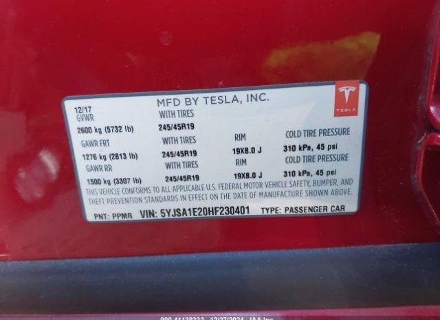 Used 2017 Tesla Model S full