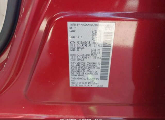 Used 2016 Nissan Pathfinder full