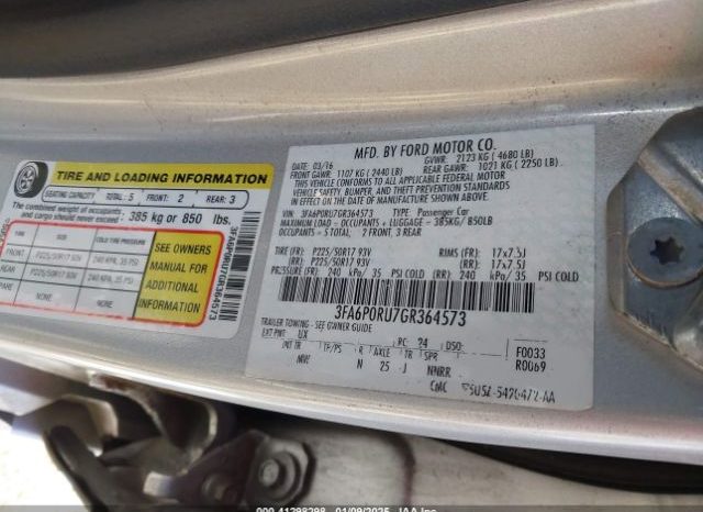 Used 2016 Ford Fusion full