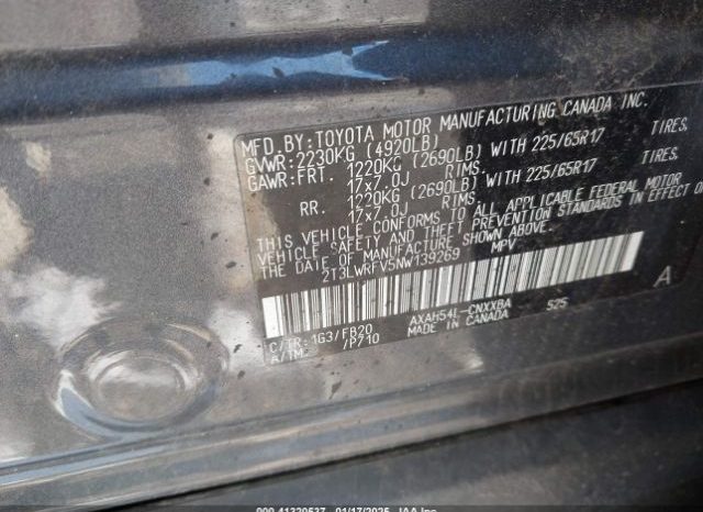 Used 2022 Toyota RAV4 full
