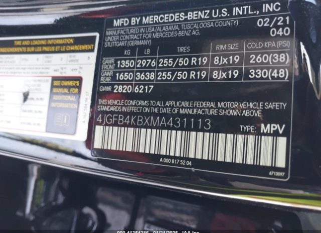 Used 2021 Mercedes GLE-Class full