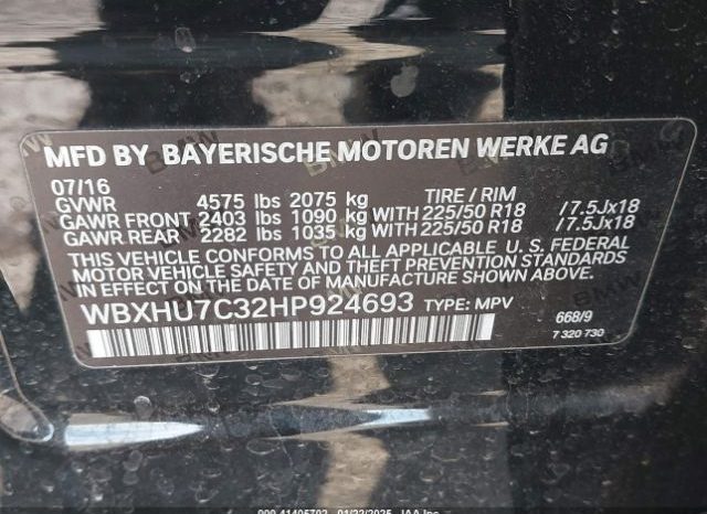 Used 2017 BMW X1 full