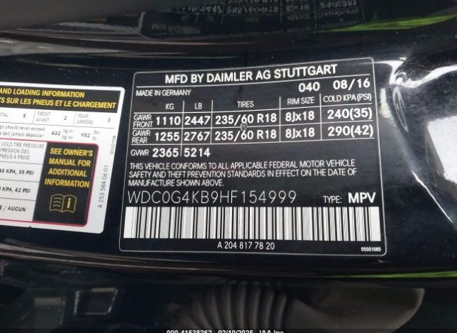 Used 2017 Mercedes GLC-Class full