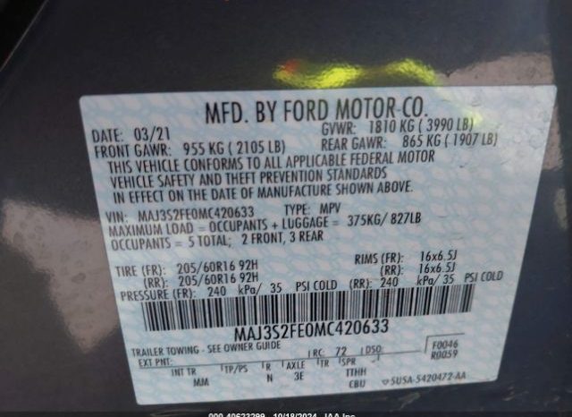 Used 2021 Ford EcoSport full
