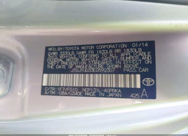 Used 2014 Toyota Yaris full