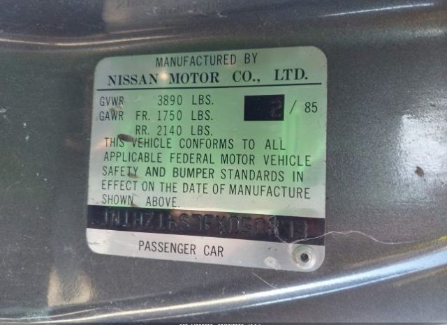 Used 1985 Nissan 300ZX – GEMI